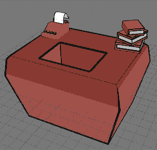 A 3d model of the altar I used in the video.
